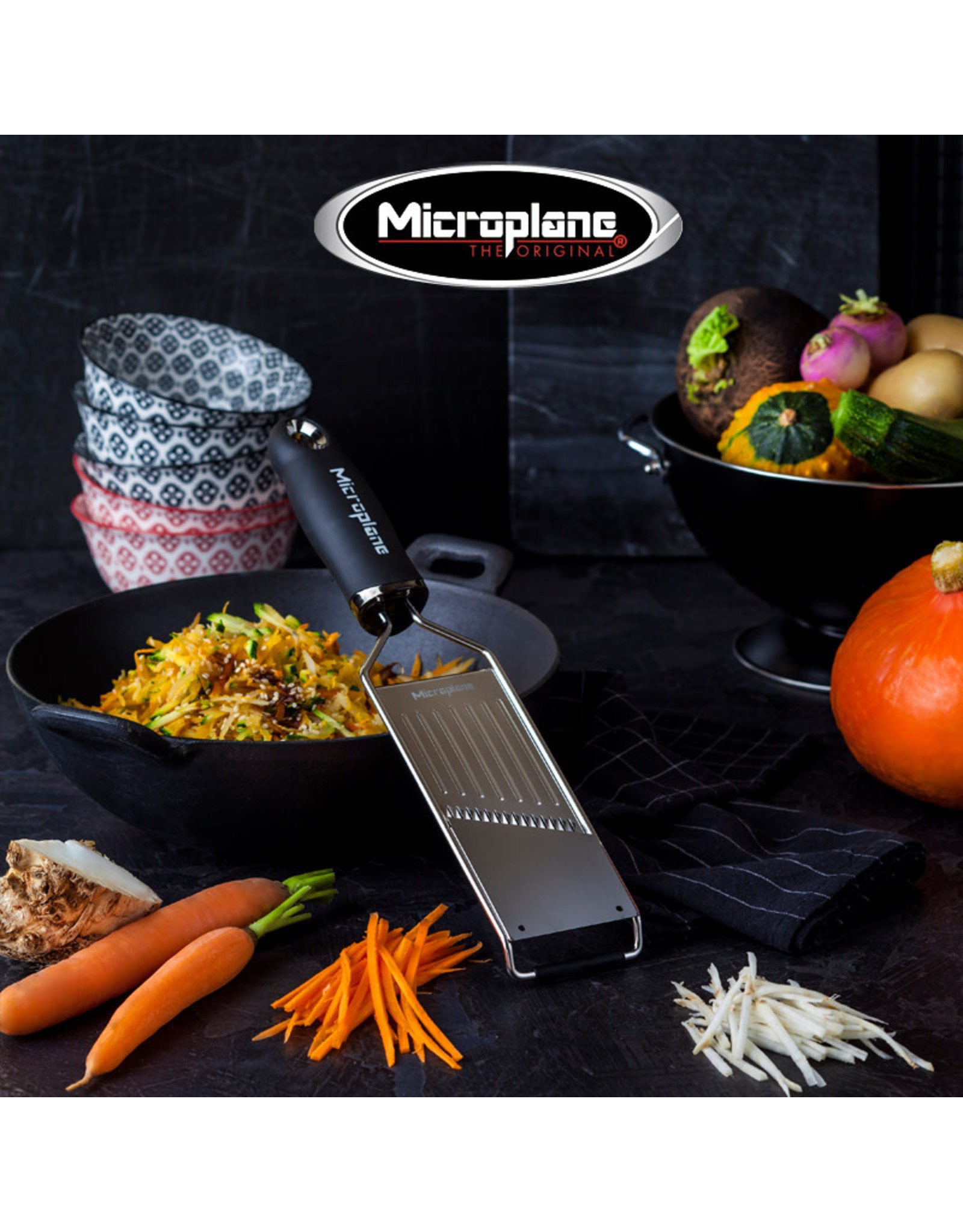 Microplane Julienne Slicer/schaaf, Gourmet serie