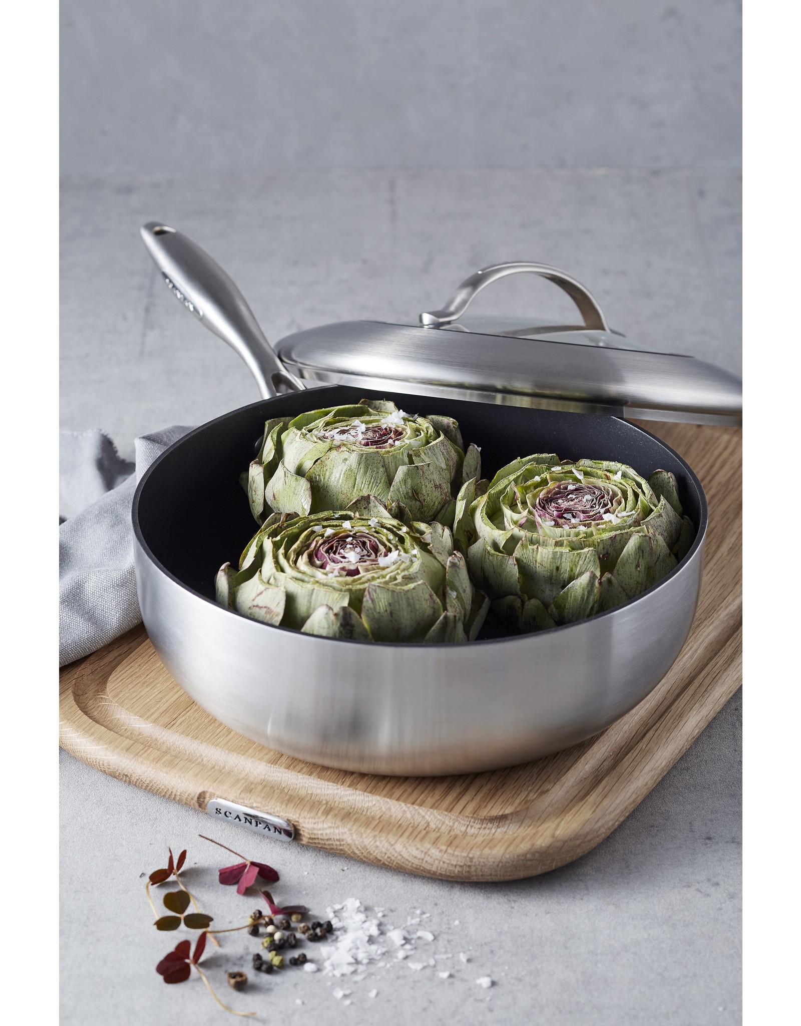 Scanpan CTX  Extra hoge sauteer/hapjespan 3.7L/26 cm