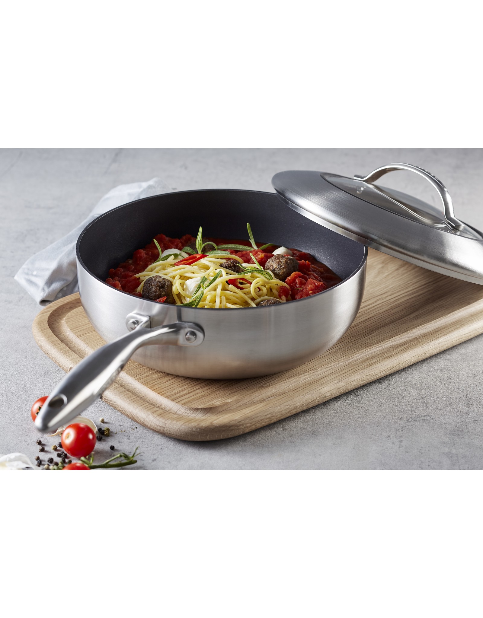 Scanpan CTX  Extra hoge sauteer/hapjespan 3.7L/26 cm