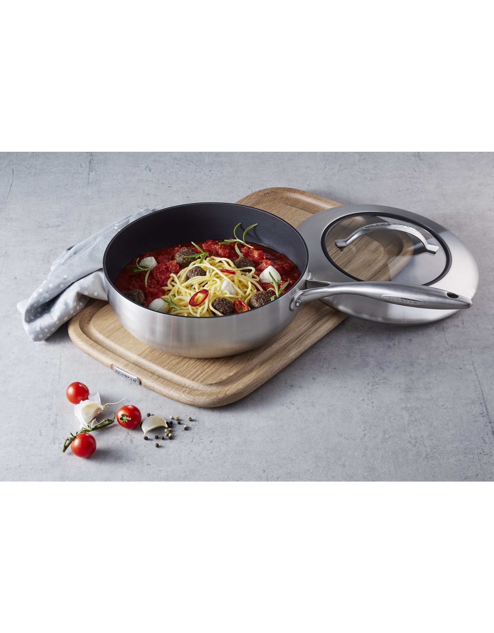 Scanpan CTX  Extra hoge sauteer/hapjespan 3.7L/26 cm