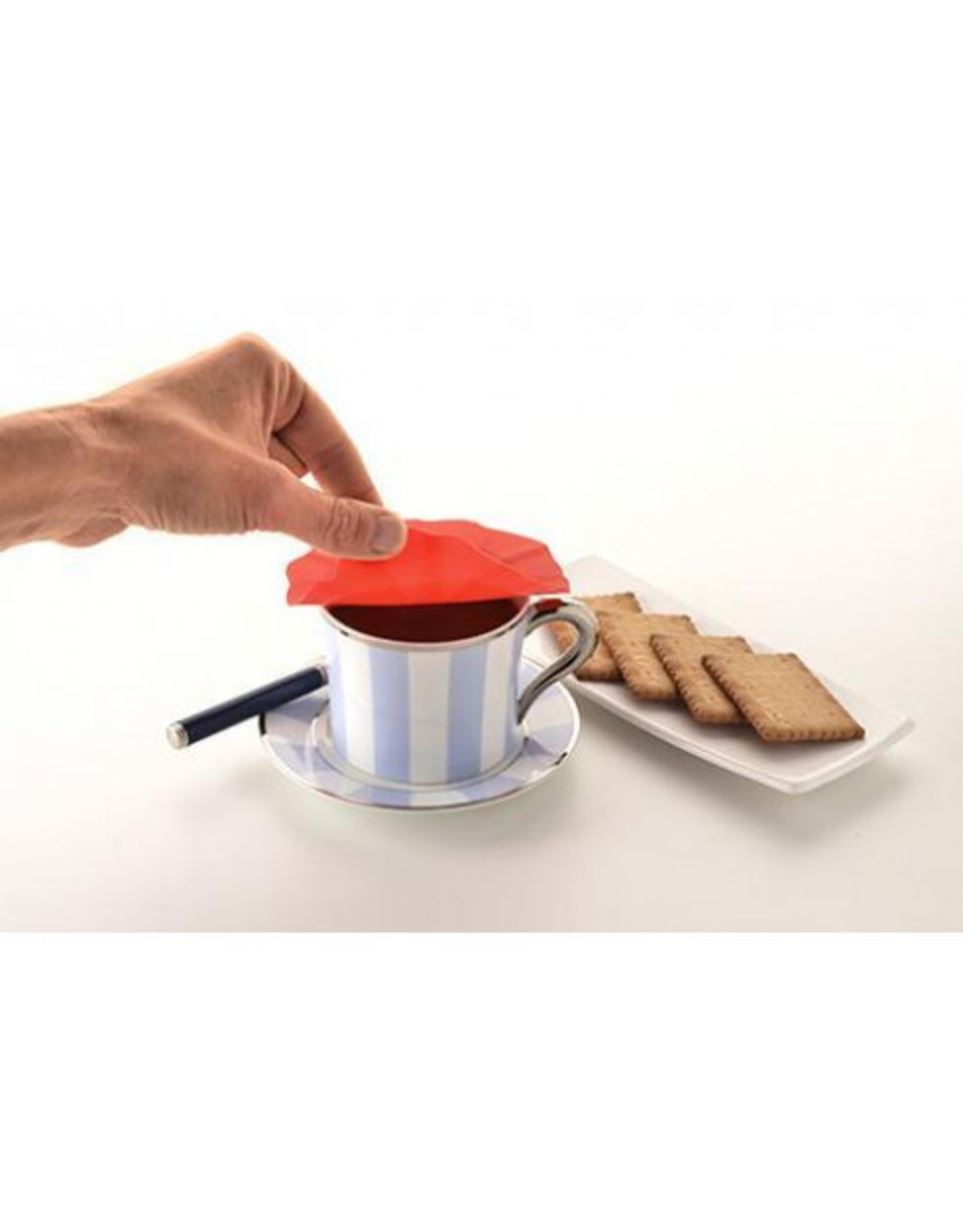 Charles Viancin Poppy Drink Covers (Rood) - Set / 2