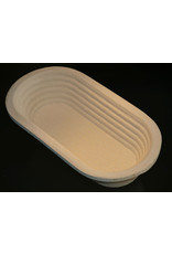 Rijsmand  lang ovaal 1 kilo met groefpatroon