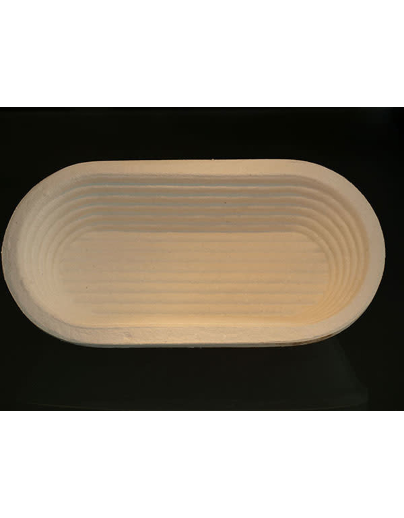 Rijsmand  lang ovaal 1 kilo met groefpatroon