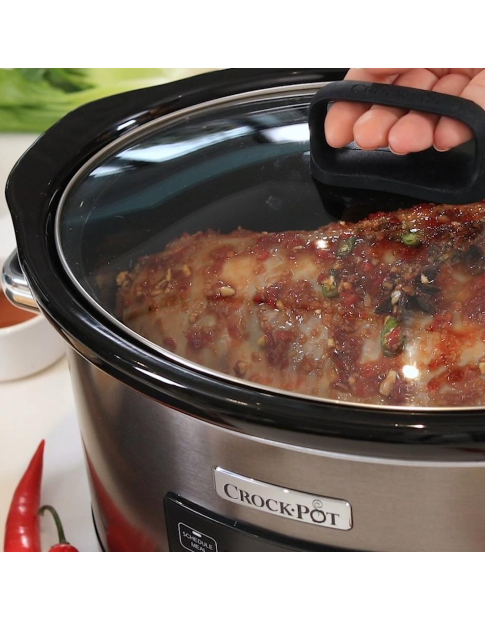 SlowCooker 5.6l Time Select Het Kookeiland