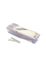 Benriner Mandoline Catch 64mm ivoor, 3bladen (met opvangbak)