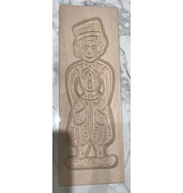 Speculaasplank pop Volendamse man 33X11 CM
