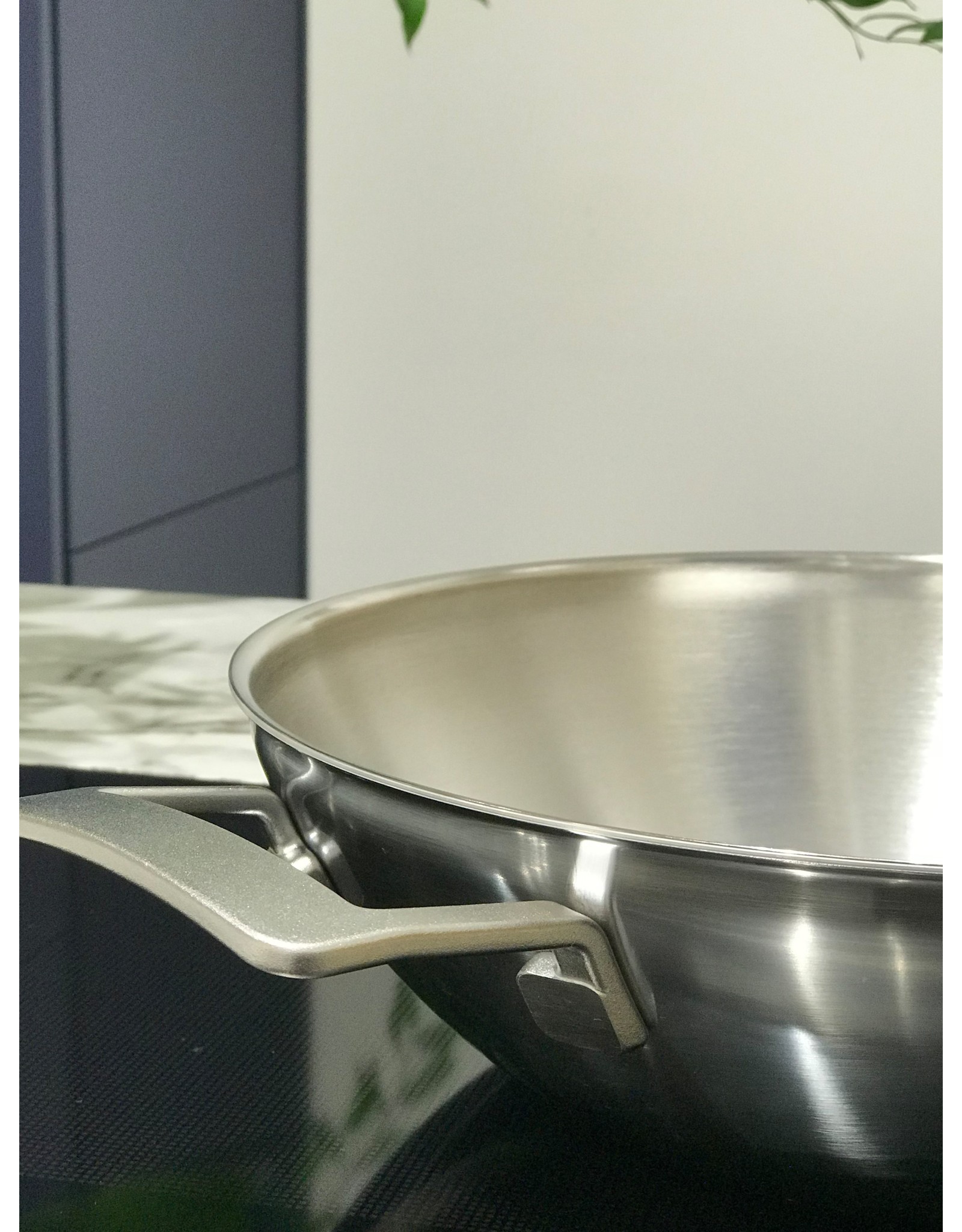 Demeyere Industry 5 wok met 2 grepen 30 cm -3l