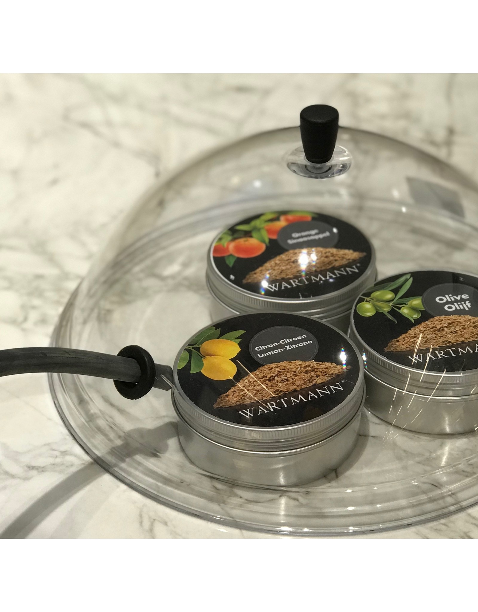 Wartmann Rookapparaat voor koudroken  zwart