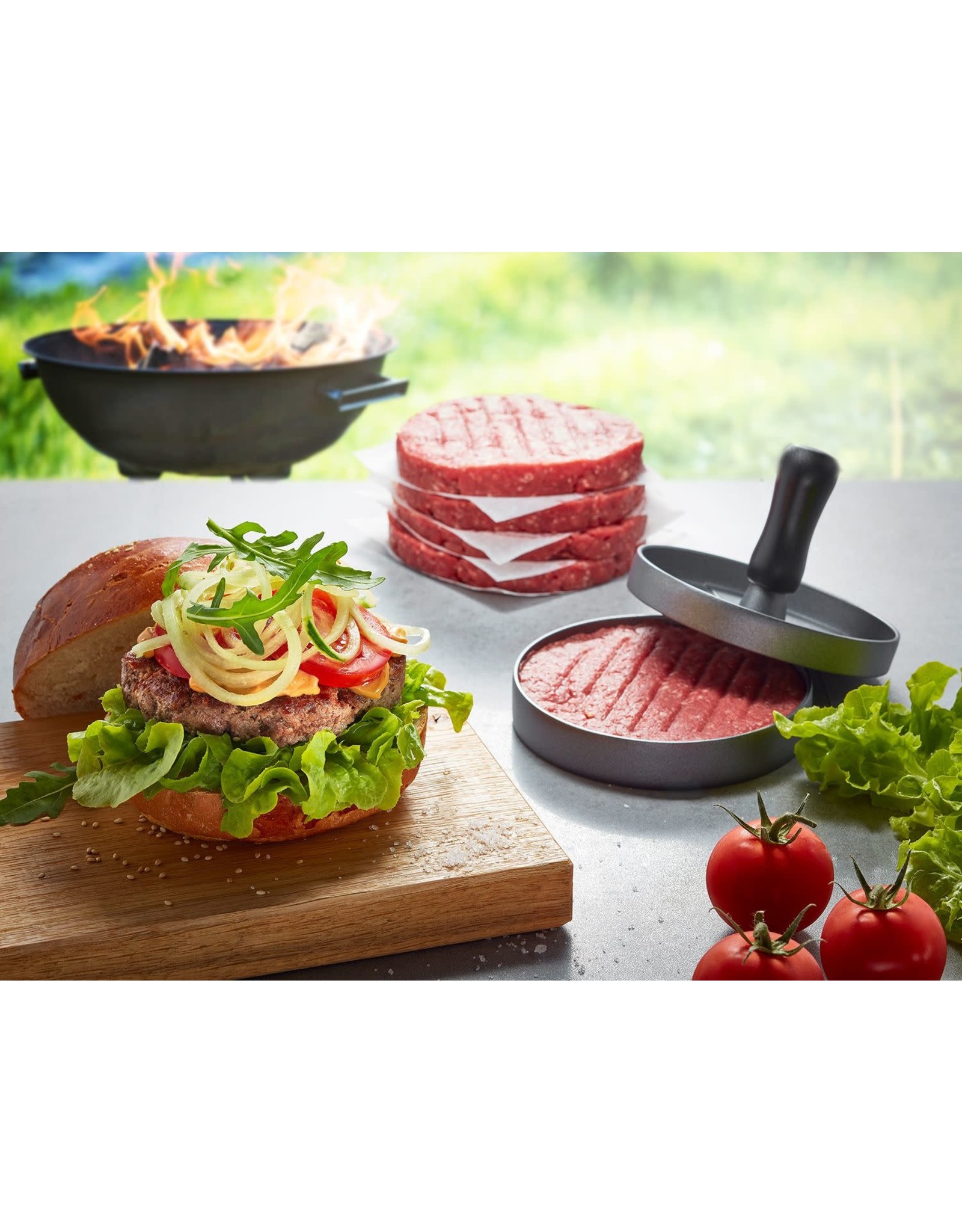 Gefu Hamburgerpers BBQ