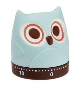 Analoge kookwekker  uil "OWL"