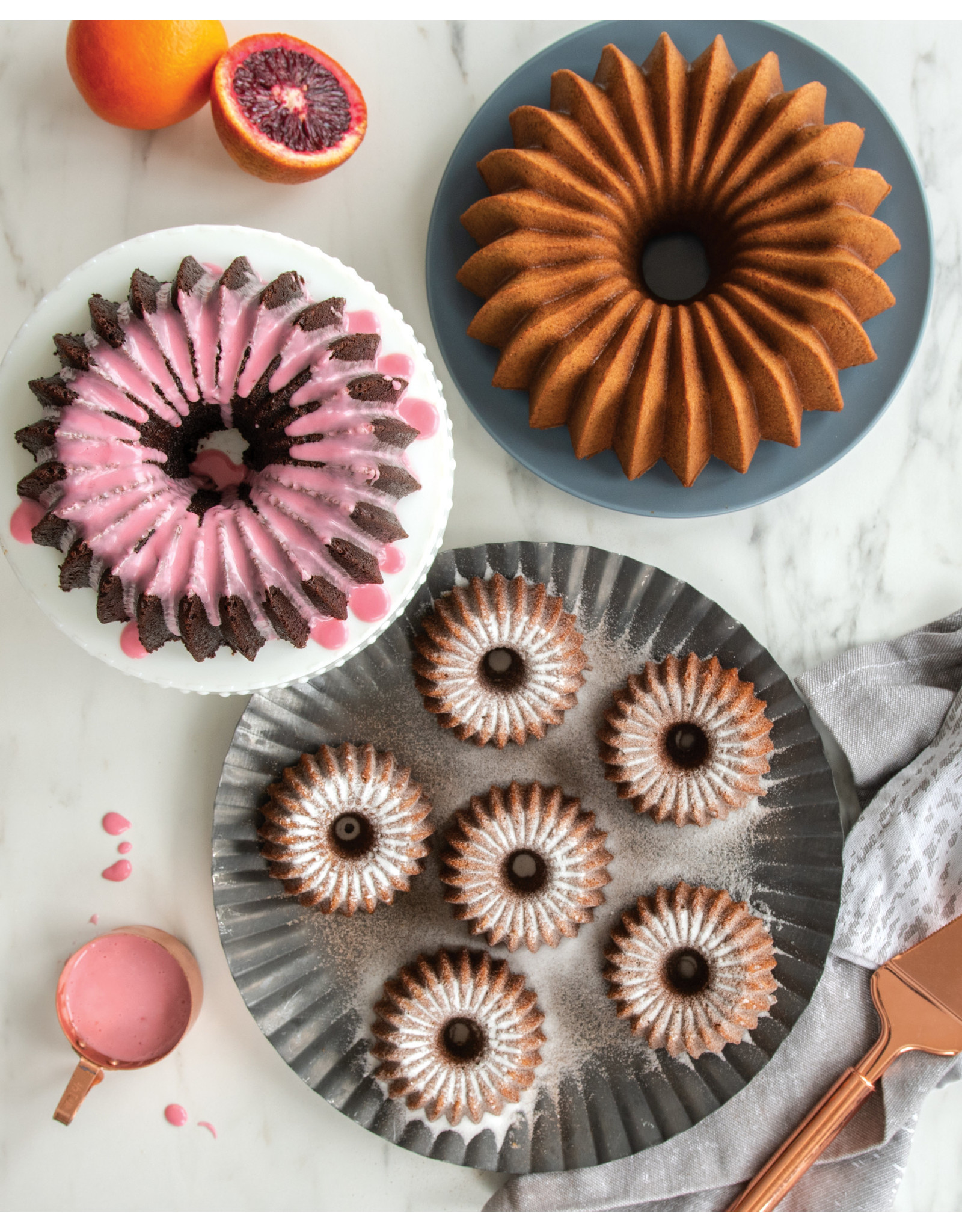 Nordic Ware BRILLIANCE BUNDT 5 CUP