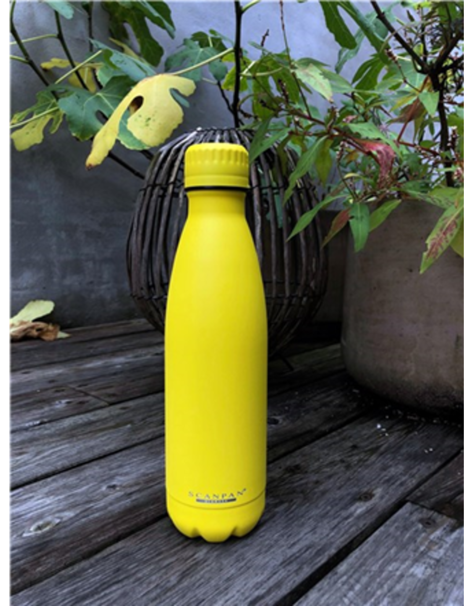 Scanpan 500 ml isoleerfles, Primrose Yellow - TO GO