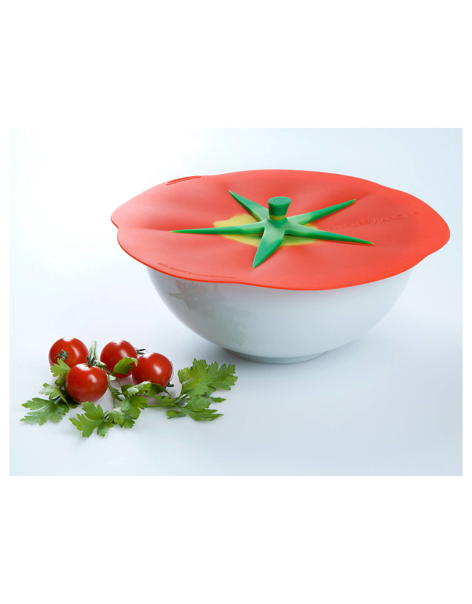 Charles Viancin Silicone deksel tomaat "TOMATO"