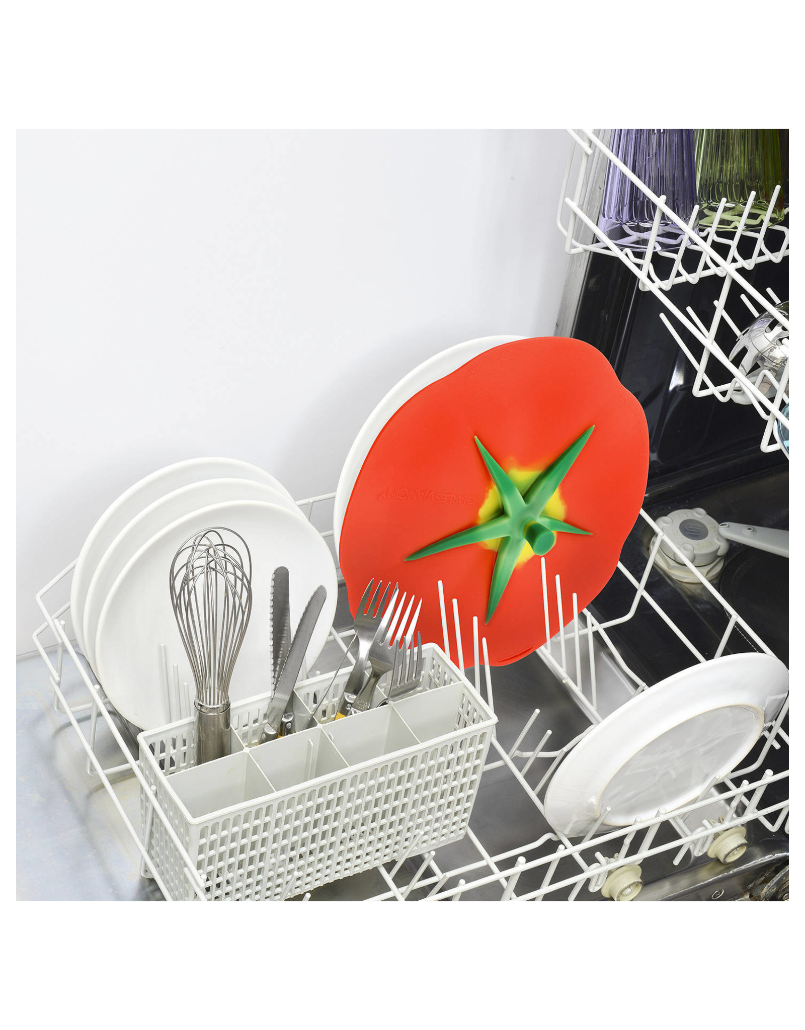 Charles Viancin Silicone deksel tomaat "TOMATO"