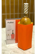 Pulltex Wijn/ champagnekoeler oranje/geel