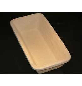 Rijsmand lang rechthoekig 1250 gram glad Rijsmand lang rechthoekig 1250 gram glad