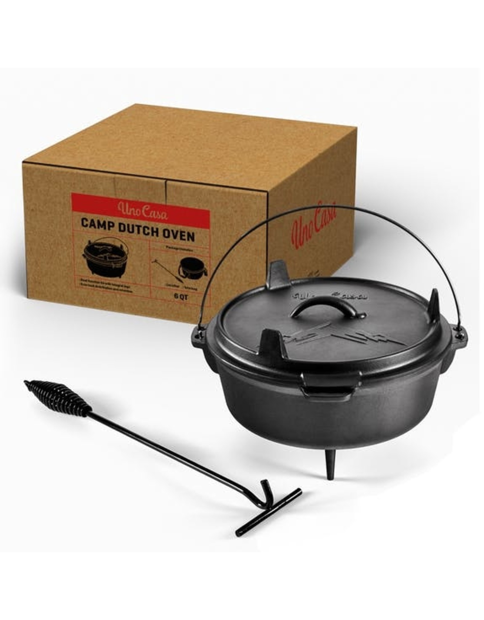 Uno Casa DUTCH OVEN "CAMPING" 5.6 L