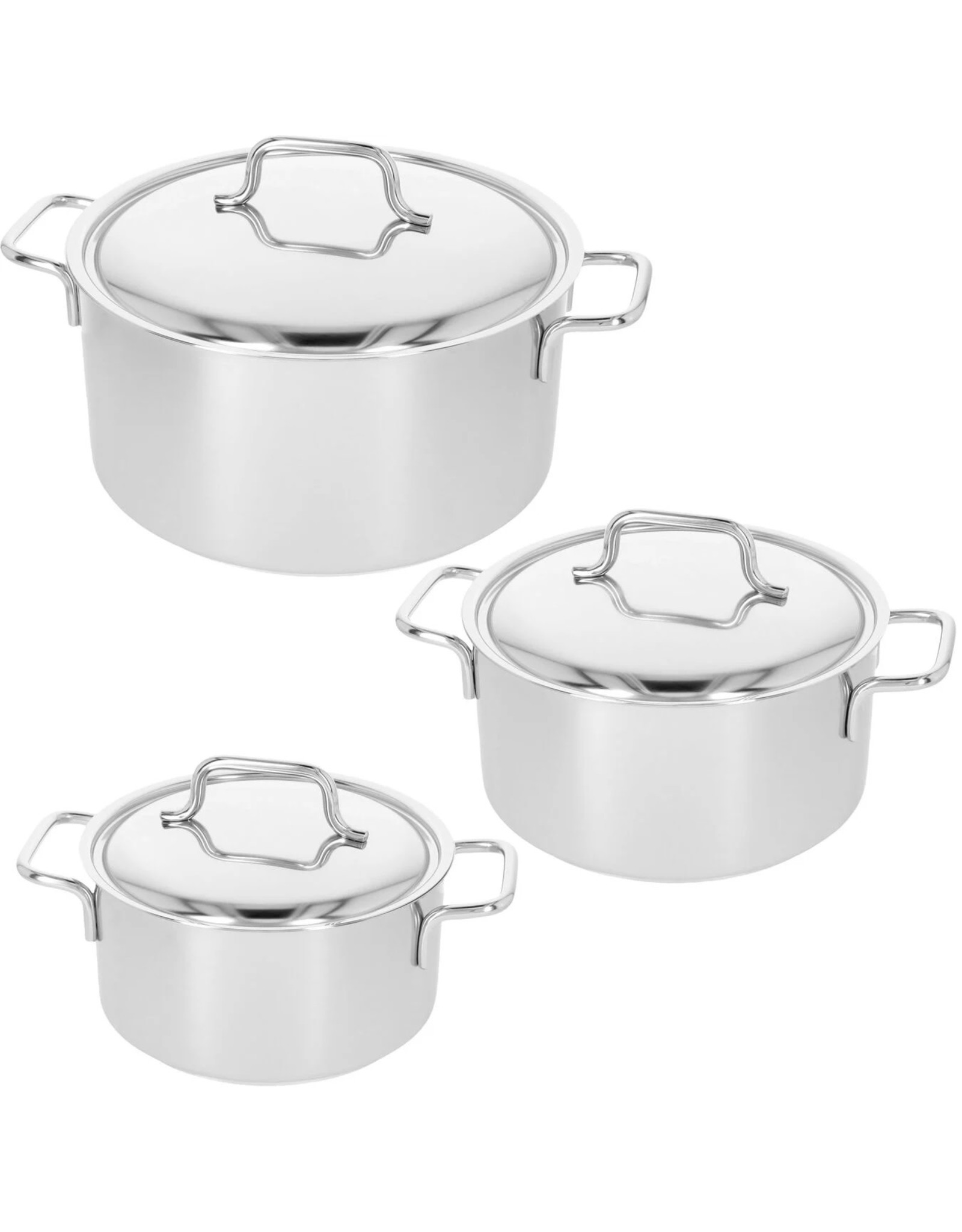 Demeyere Apollo 3-dlg set kookpan 18,20,24 cm