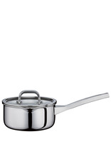 Spring FINESSE2+ - Steelpan laag met glazen deksel 16 cm