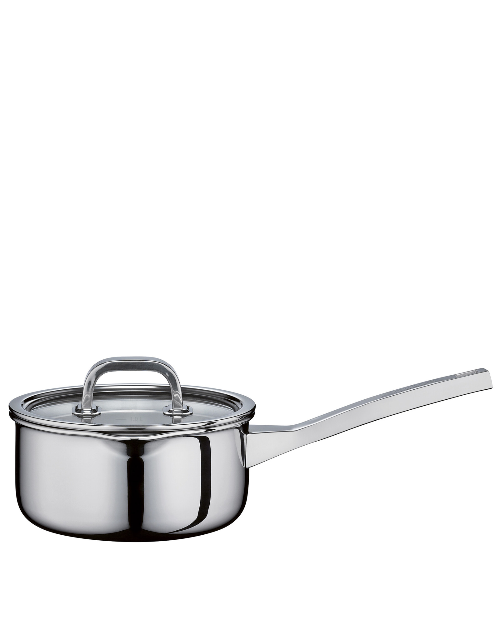 Spring FINESSE2+ - Steelpan laag met glazen deksel 16 cm