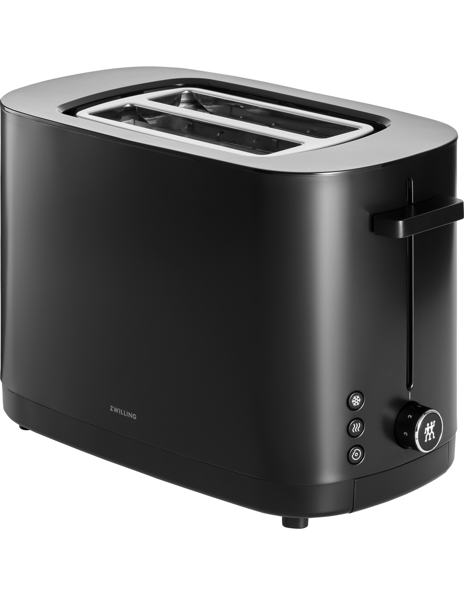 Zwilling ENFINIGY® Toaster 2/2 black  met broodjeswarmer 2/2