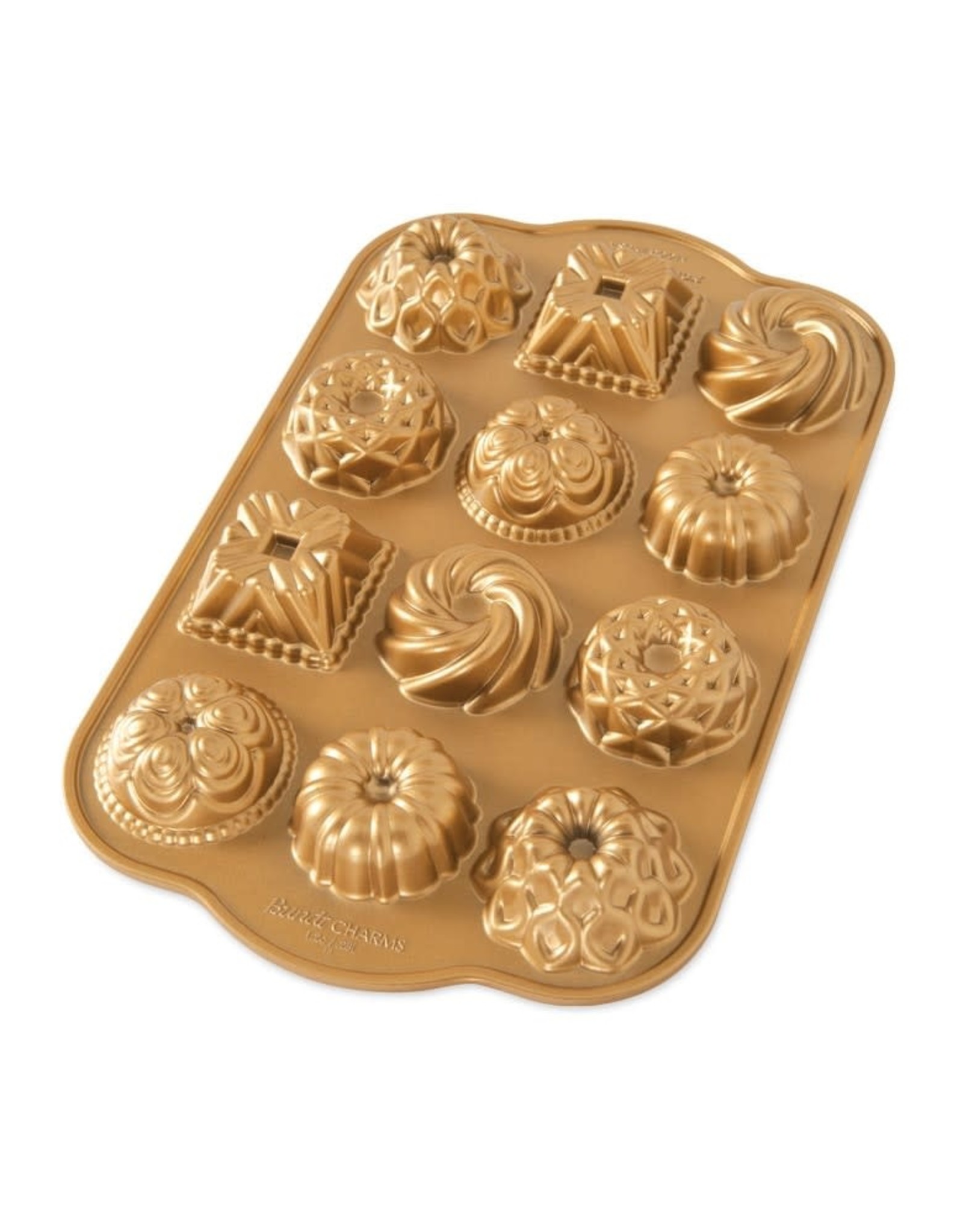 Nordic Ware GOLD Bundt Charms Pan
