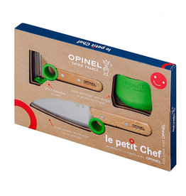 Opinel Kinderkeukenset 3dlg Le Petit Chef groen