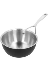 Demeyere Black 5 Conische sauteuse met deksel Ø 20 cm - 2 l