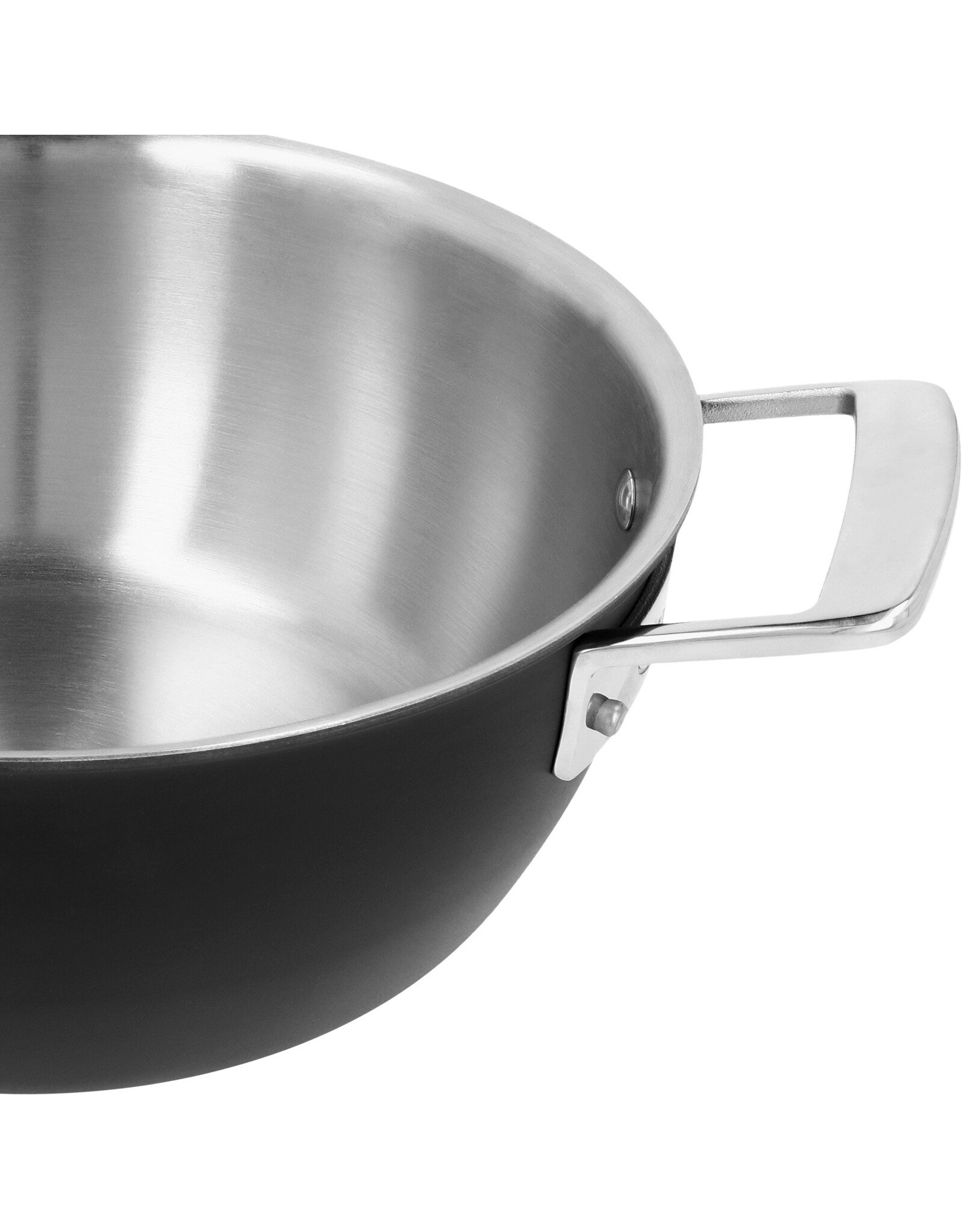 Demeyere Black 5 Conische sudderpan met deksel Ø 24 cm - 3,3 l