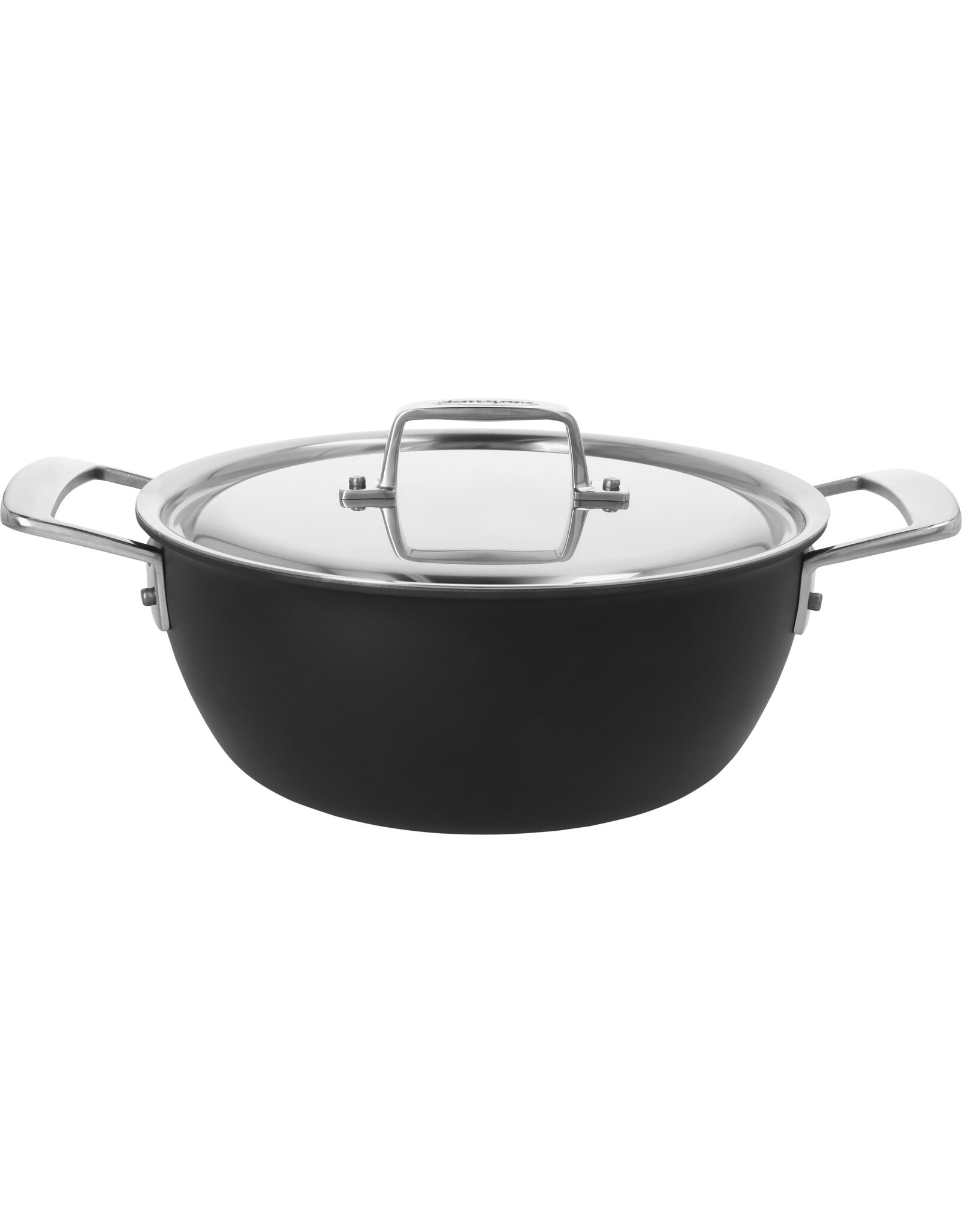 Demeyere Black 5 Conische sudderpan met deksel Ø 24 cm - 3,3 l