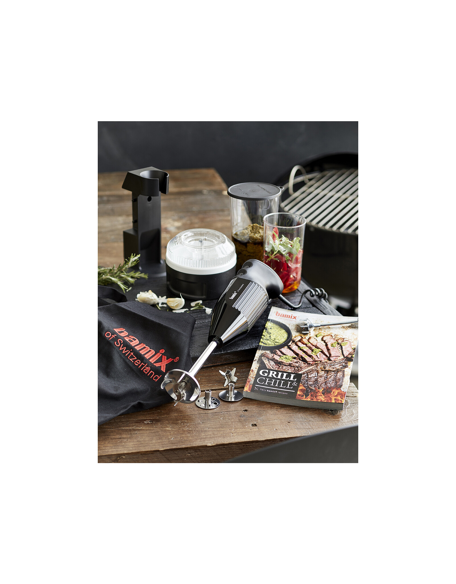 Bamix BBQ-box M200 Zwart