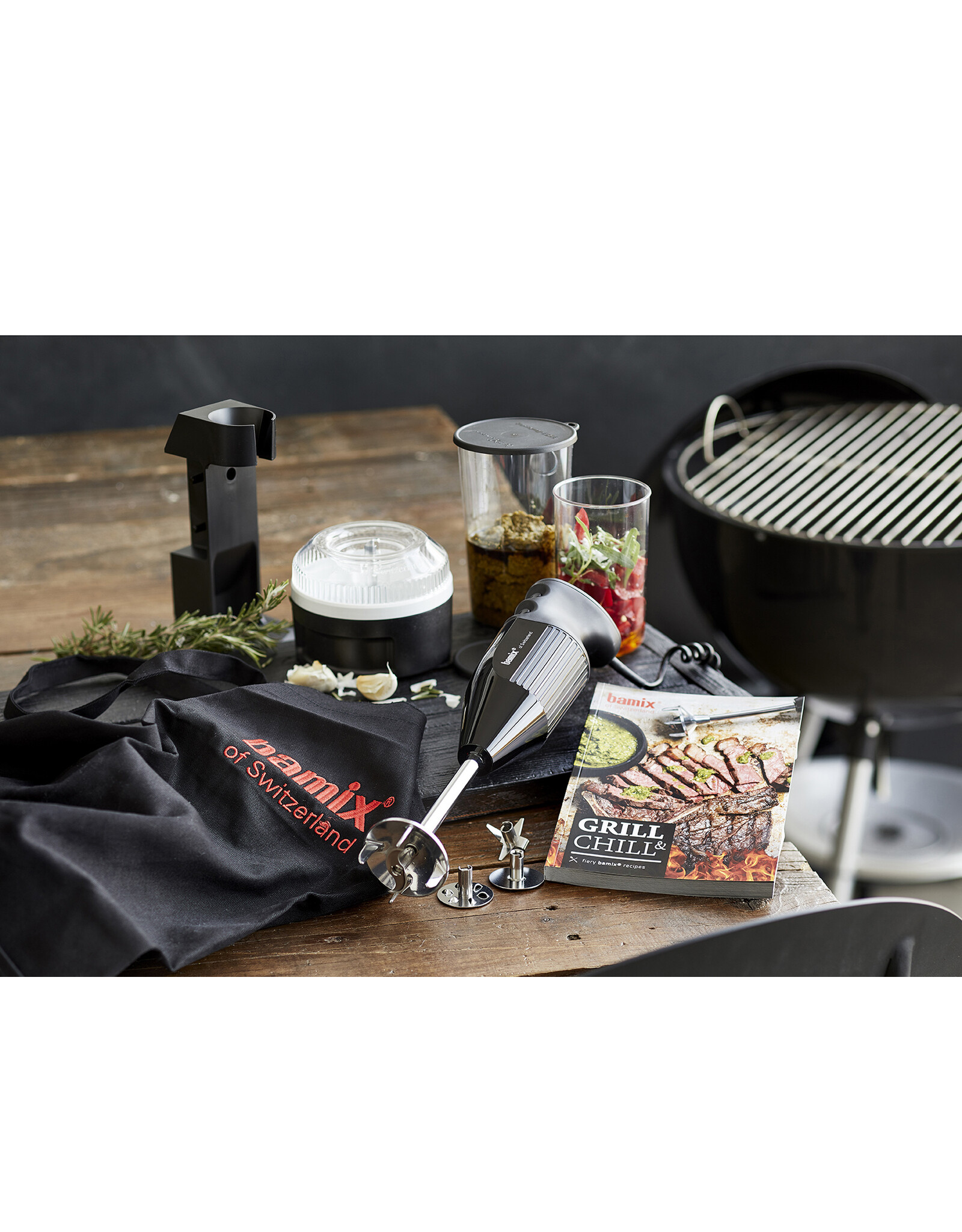 Bamix BBQ-box M200 Zwart