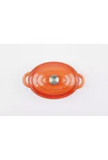 LÄTT COCOTTE OVAAL 29x21X11 CM - 3.85L ORANJE