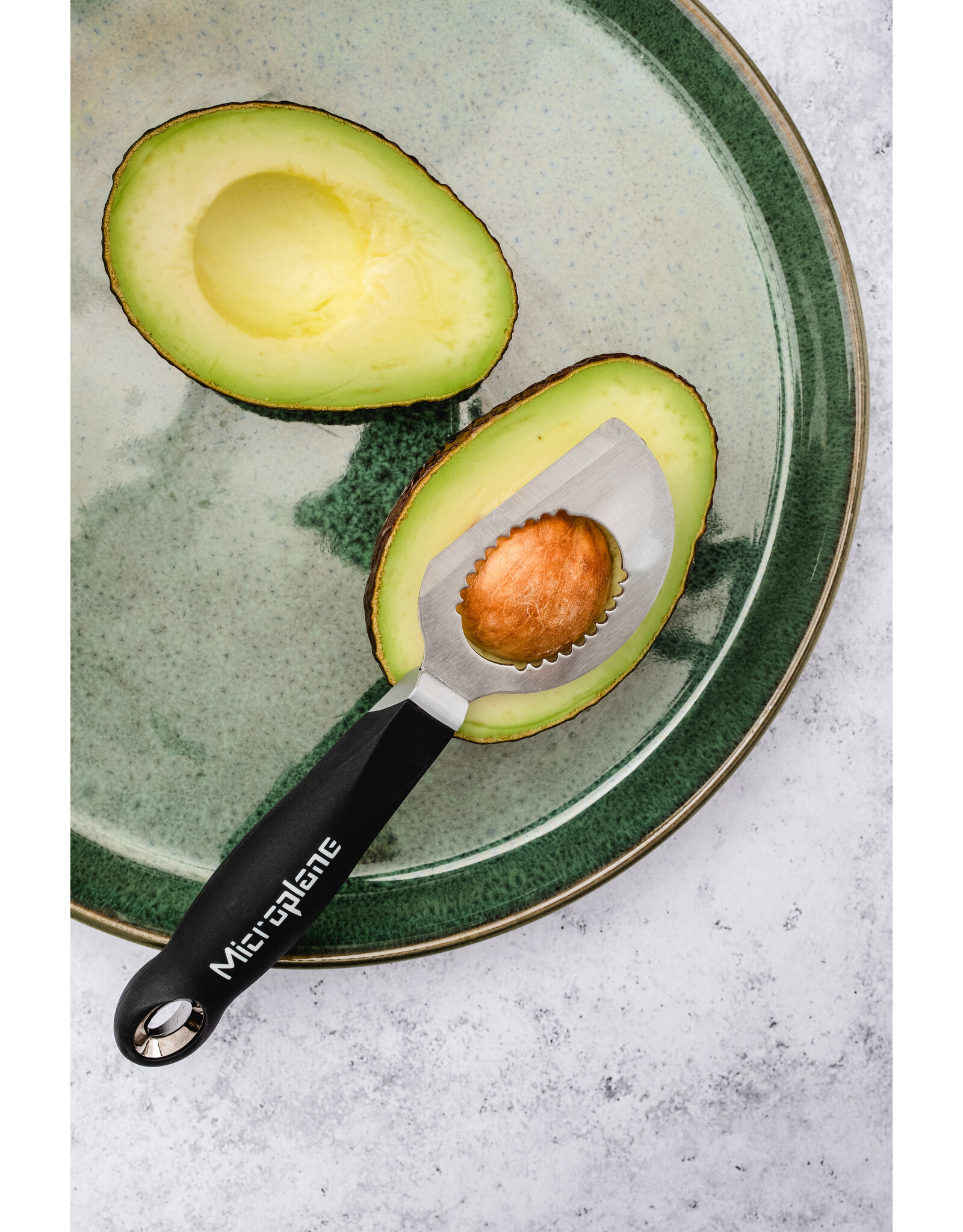 Microplane Avocado Tool zwart/rvs