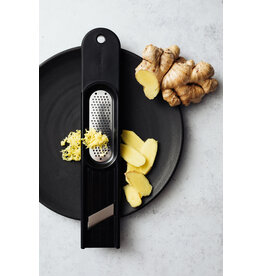 Microplane Ginger Tool 3-in-1 zwart