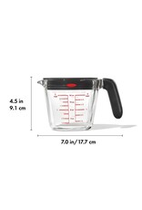 OXO Good Grips Maatkan 500 ml met deksel glas