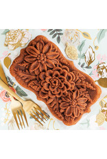 Nordic Ware Toffee Wildflower loaf pan