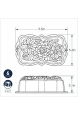 Nordic Ware Toffee Wildflower loaf pan