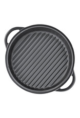 Küchenprofi Sudderpan met grill, 26 cm zwart -BBQ