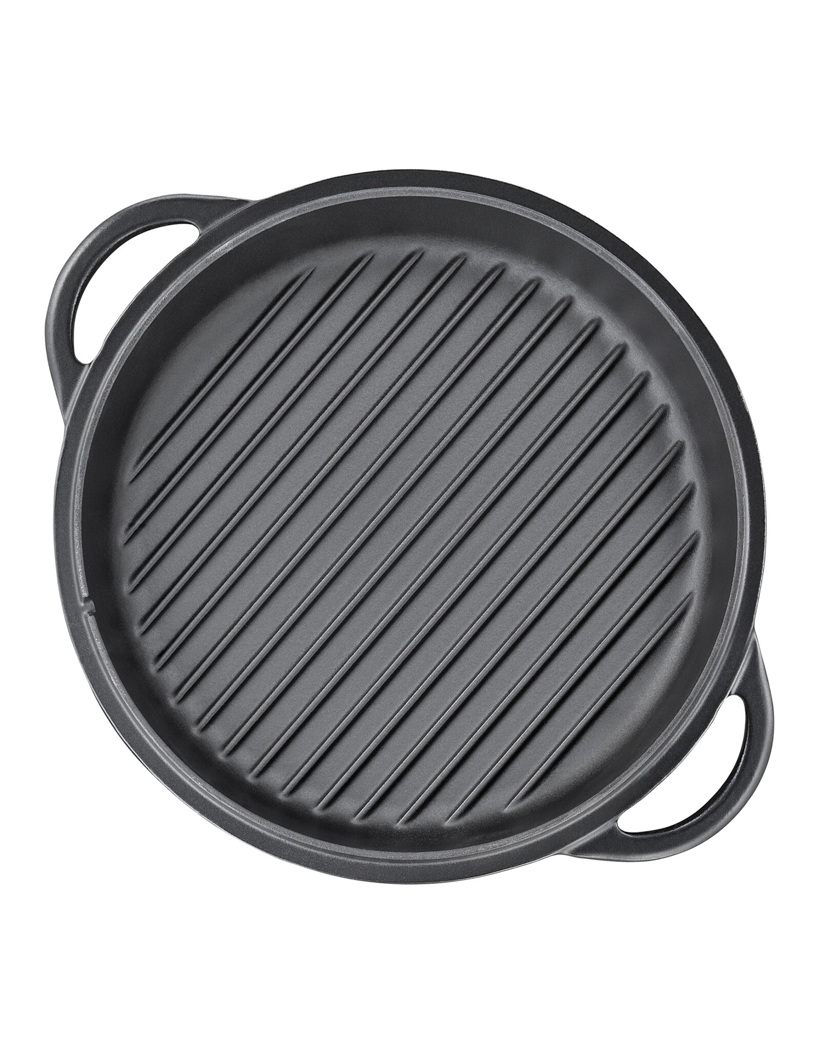 Küchenprofi Sudderpan met grill, 26 cm zwart -BBQ