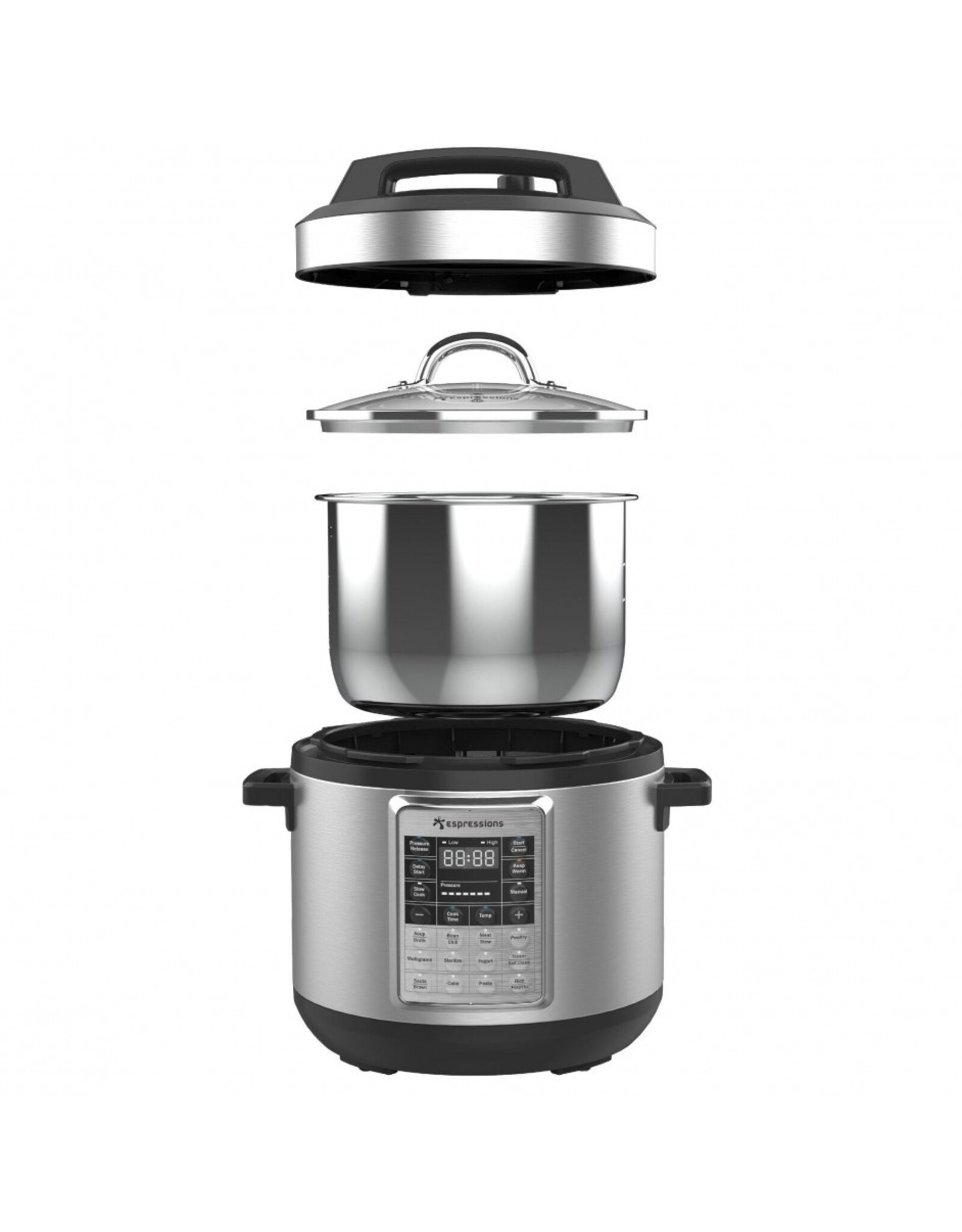 Espressions Smart Pressure Cooker 5.7L  (Inclusief Sousvide Functie) EP6005