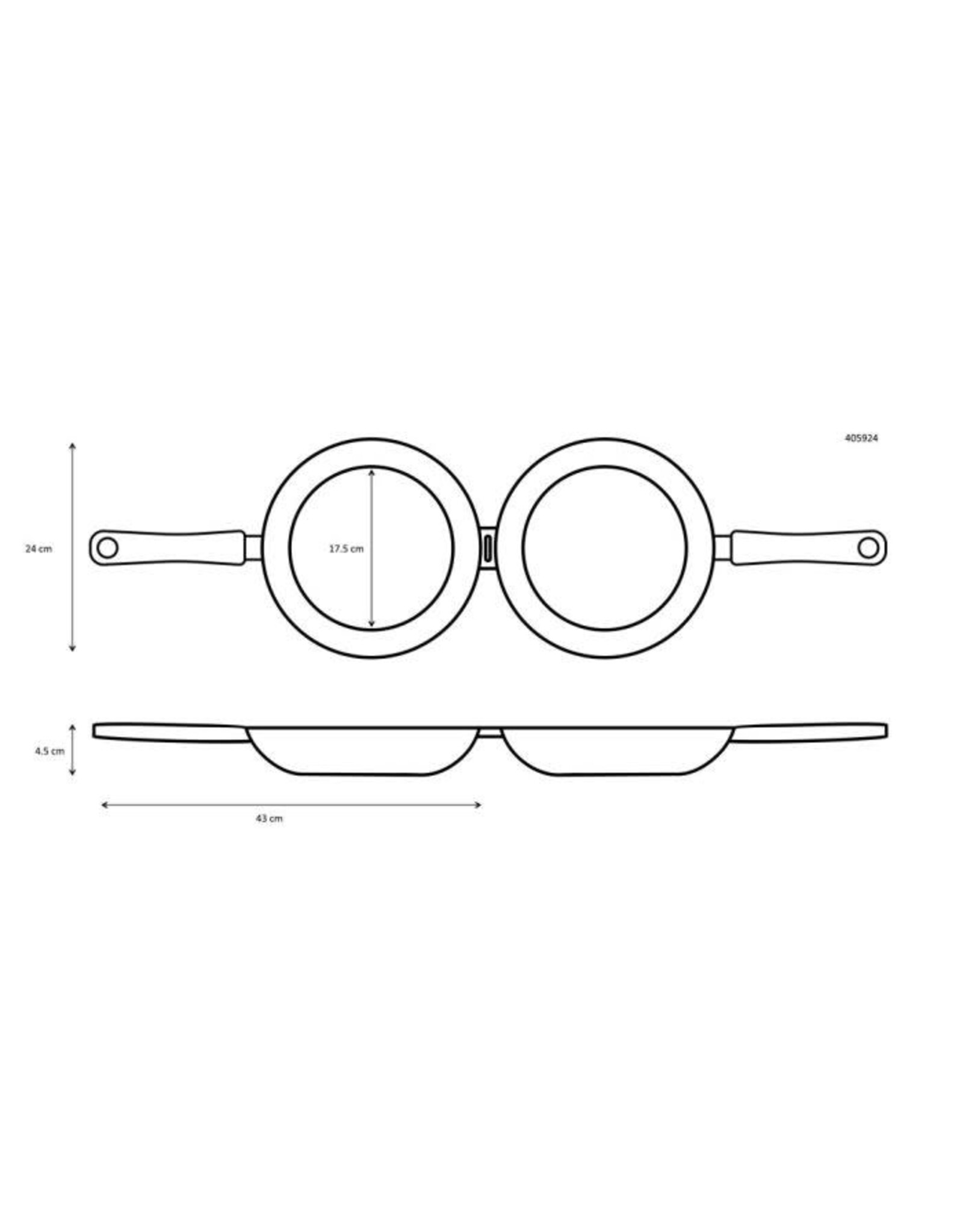 Ibili Tortilla-/ omelettepan