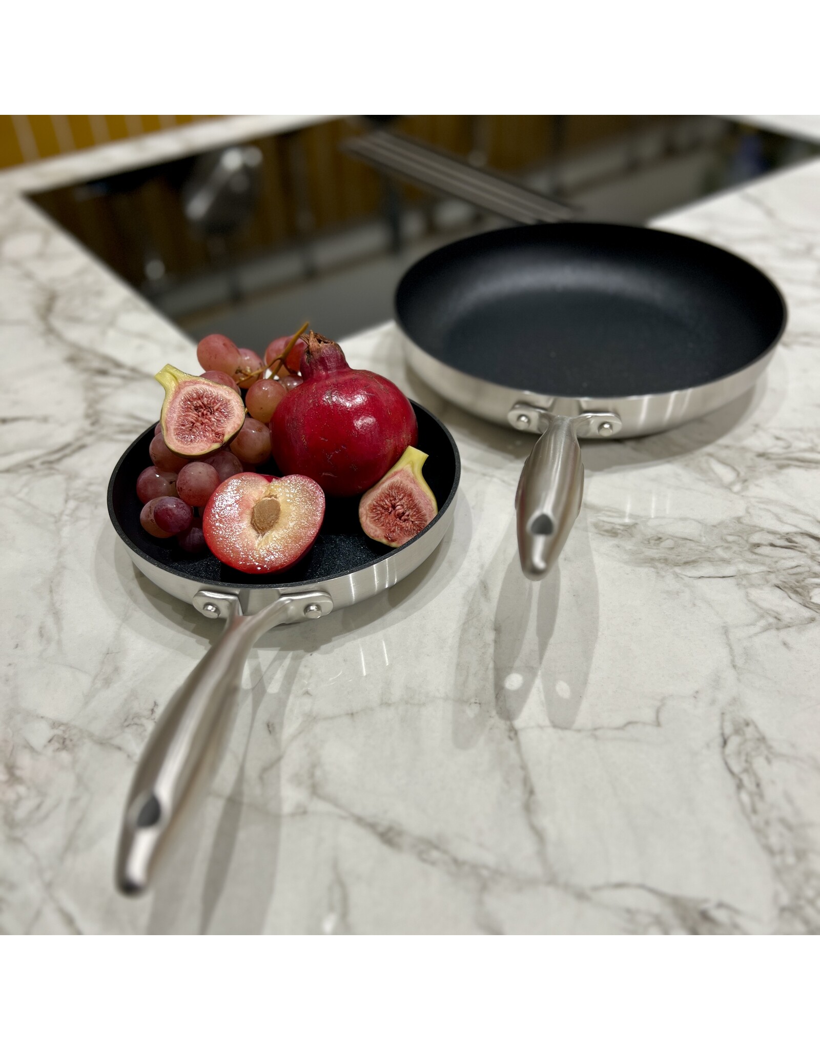 Scanpan Set van 2 koekenpan in hoes 20 cm + 28 cm - CX+