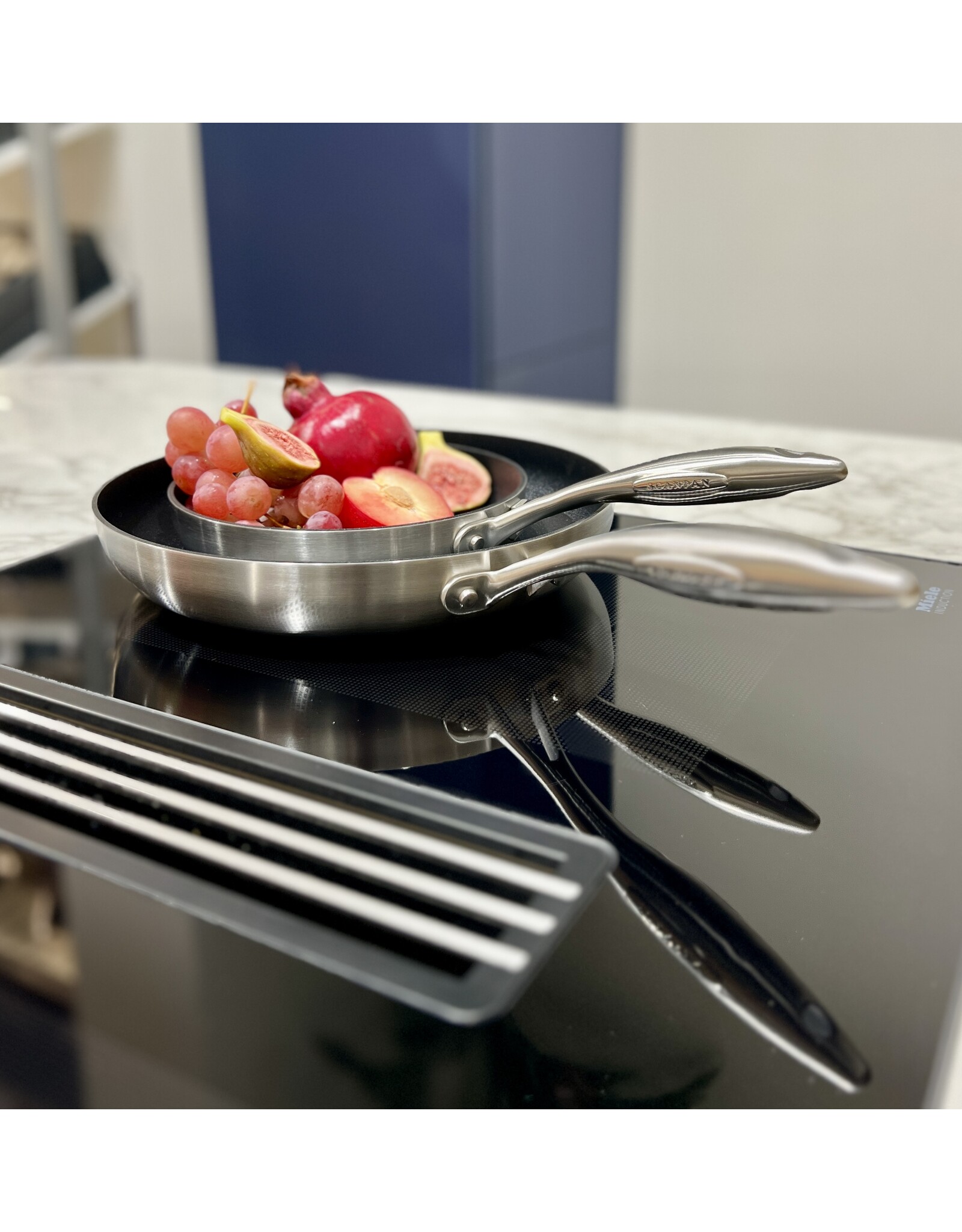 Scanpan Set van 2 koekenpan in hoes 20 cm + 28 cm - CX+