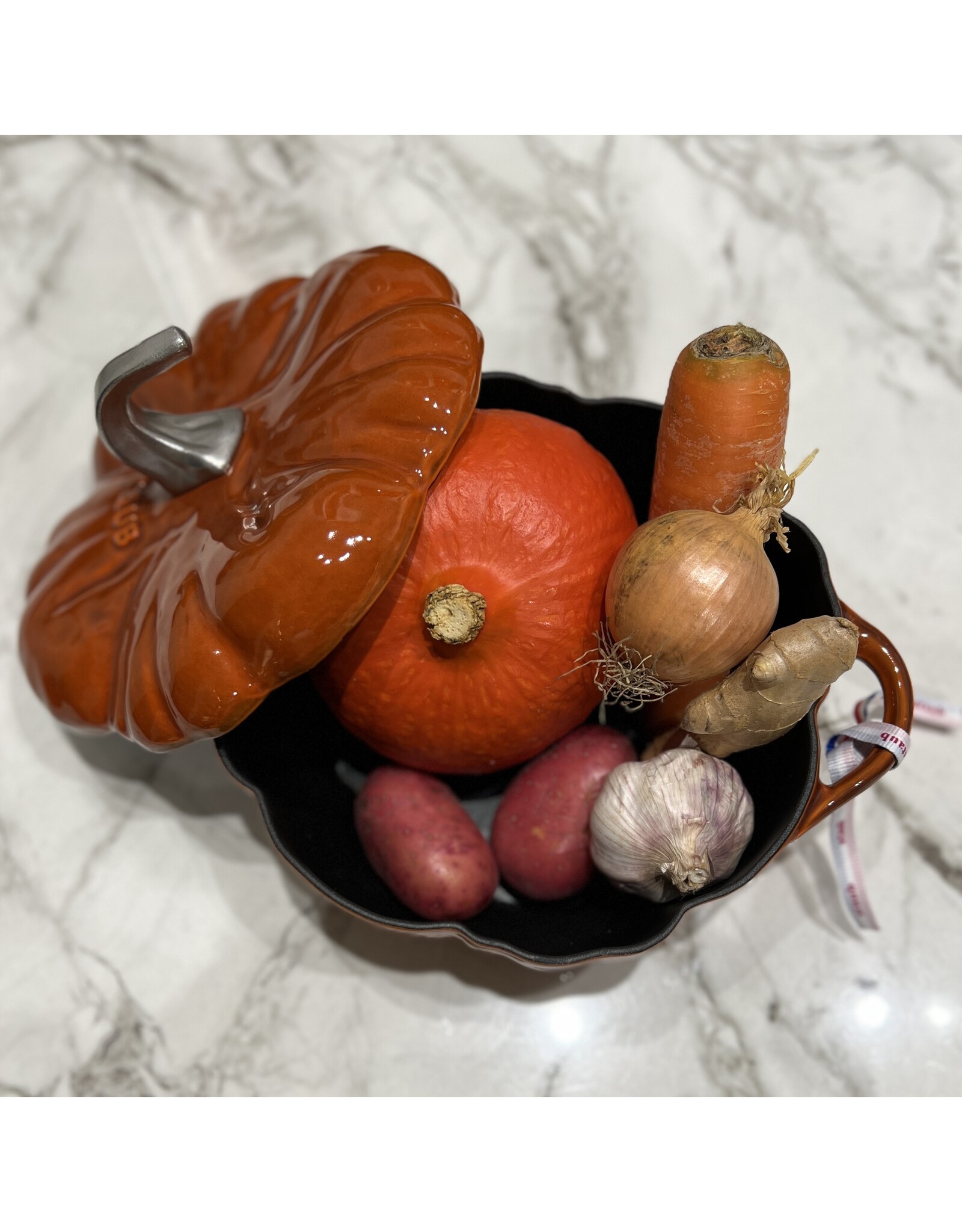 Staub Cocotte "pompoen" kaneel