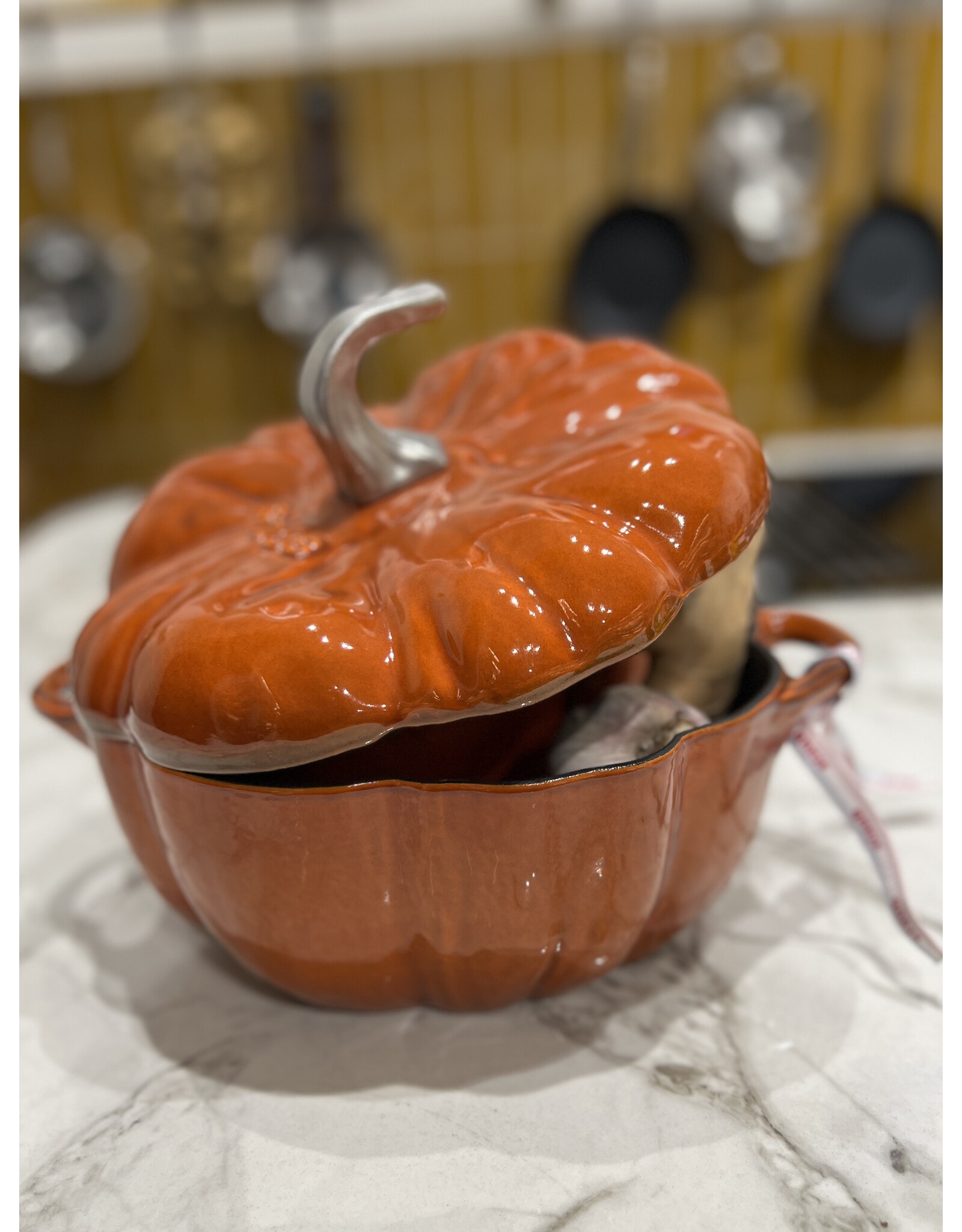 Staub Cocotte "pompoen" kaneel