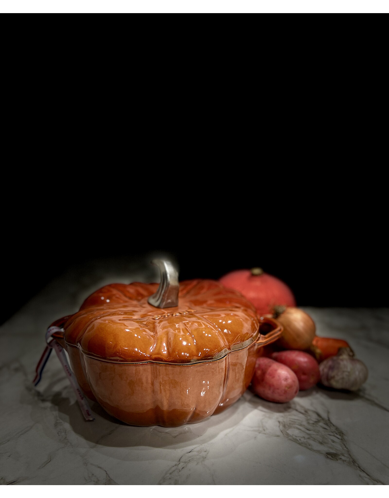 Staub Cocotte "pompoen" kaneel