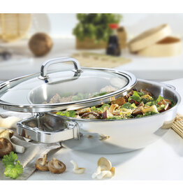Spring Wok met glazen deksel FINESSE2+ 30 cm