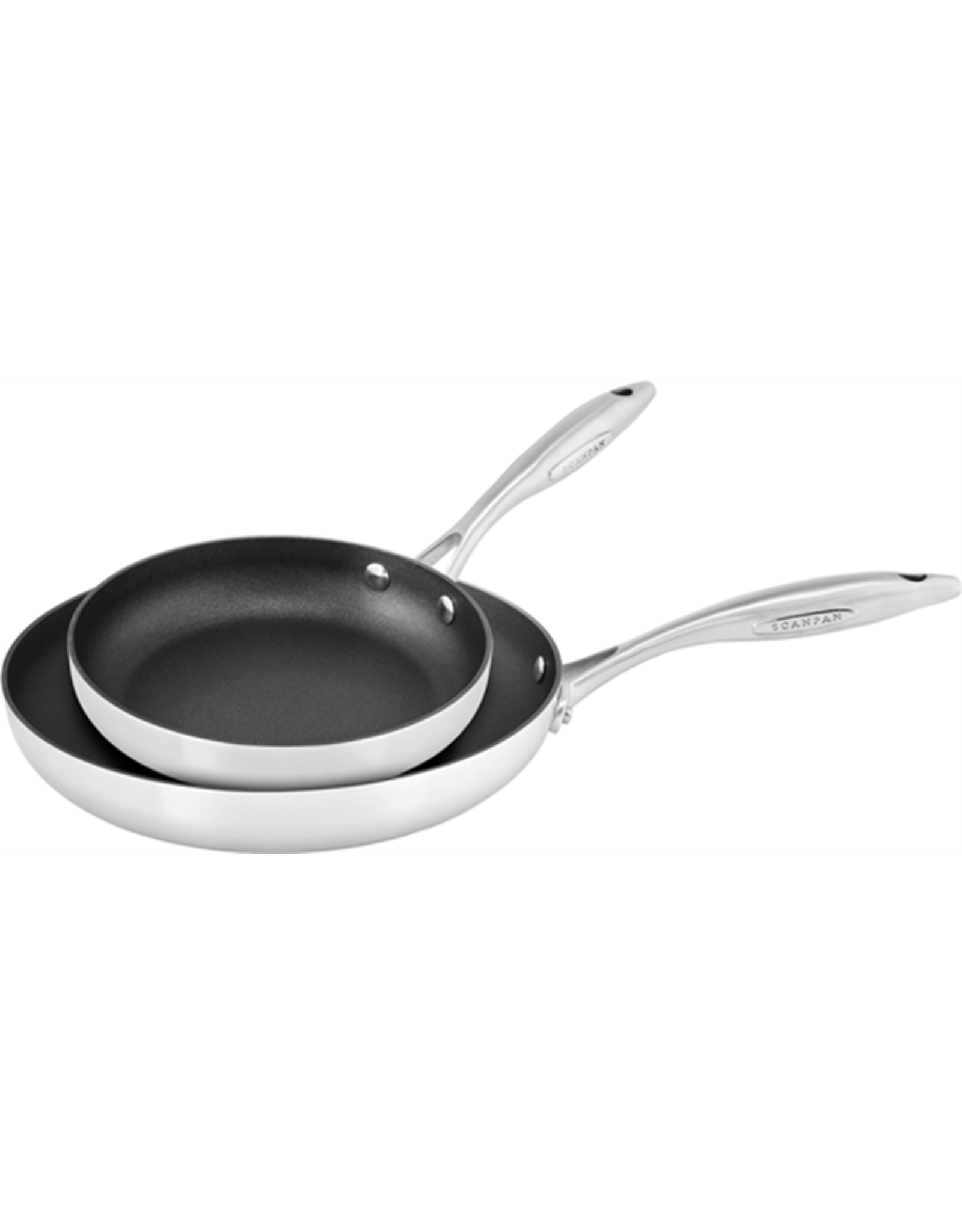 Scanpan Set van 2 koekenpan in hoes 20 cm + 28 cm - CX+
