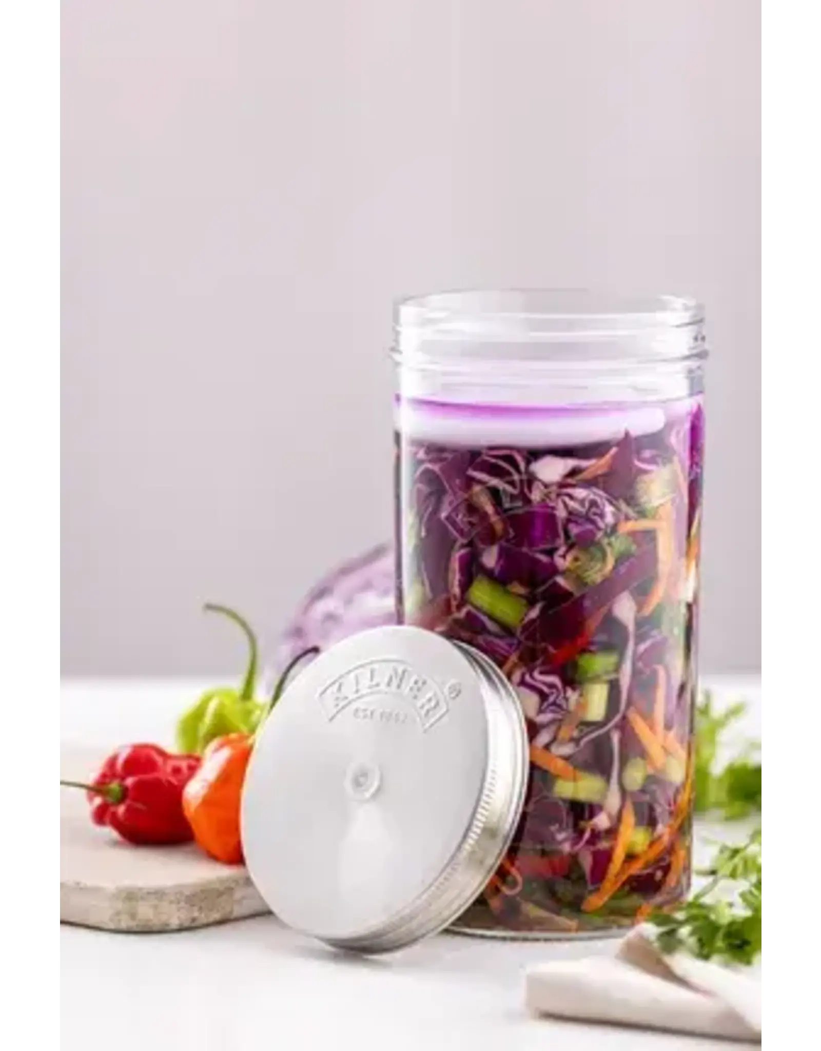 Kilner Set om te fermenteren uit glas 1L
